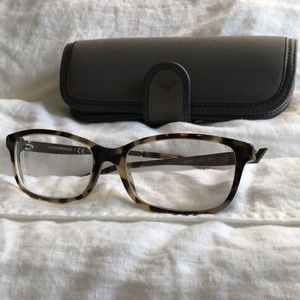 Emporia Armani tortoise eyeglasses with case